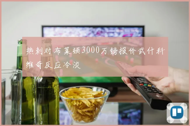 热刺对布莱顿3000万镑报价武什科维奇反应冷淡